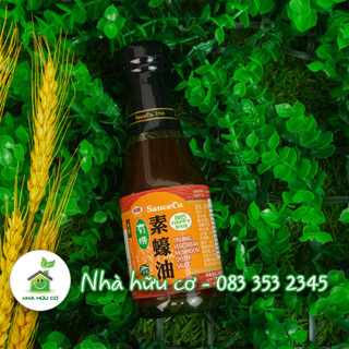 Dầu hào chay hữu cơ từ nấm sauceco - chai 155ml - nhà hữu cơ
