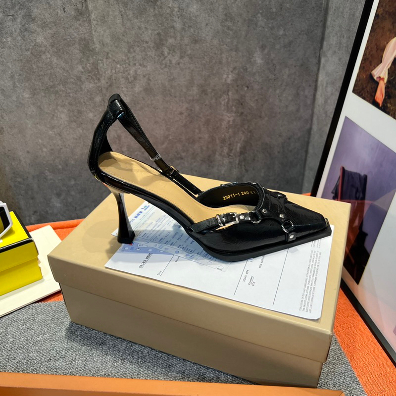 XĂNG ĐAN BÍT MŨI GÓT NHỌN DA BÓNG CAO 9cm 📸ẢNH THẬT