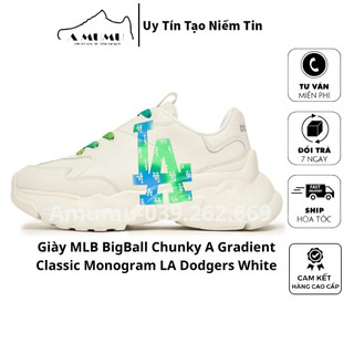 Giày mlb bigball chunky a gradient classic monogram la dodgers | fullbox - kèm túi mlb