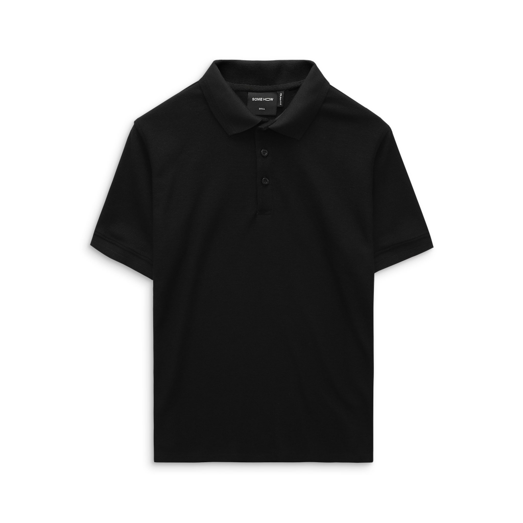 Áo Polo Nam Minisquare Plain, Chất Vải Cotton Tổ Ong Thoải Mái, PL0068, SOMEHOW