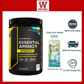 Rule 1 Eaa Energy Essential Amino 9 EAA +  30 Lần Dùng - Hỗ Trợ Phục Hồi Cơ Và Tăng Năng Lượng Tập Luyện