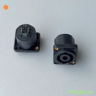 Jack loa speakon cái vuông nhựa , giá 1 cái