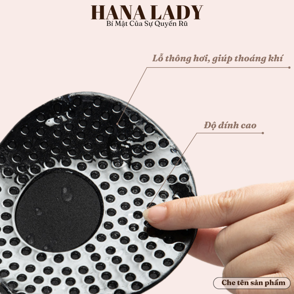 Áo ngực dán mút bánh mì siêu nâng, miếng dán tạo khe nâng độn 6cm cao cấp DT045