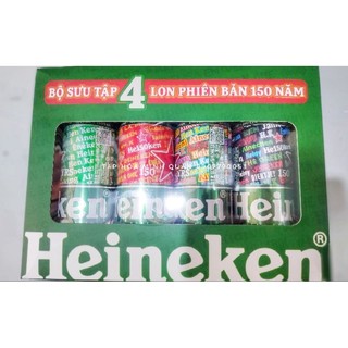 Lốc 4 lon heineken - phiên bản đặc biệt