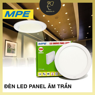 Đèn led âm trần mpe [6w - 9w - 12w - 18w - 24w] - [ánh sáng trắng/vàng/đổi màu]