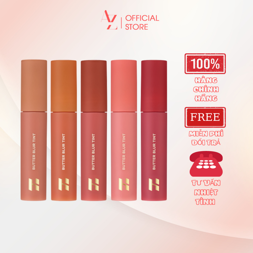 Son kem lì mờ vân môi Holika Holika Butter Blur Tint 4g