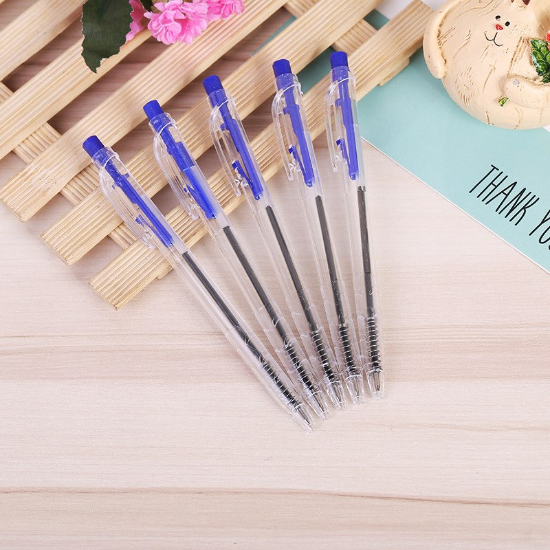 Bút bi xanh giá rẻ ngòi 0.7mm