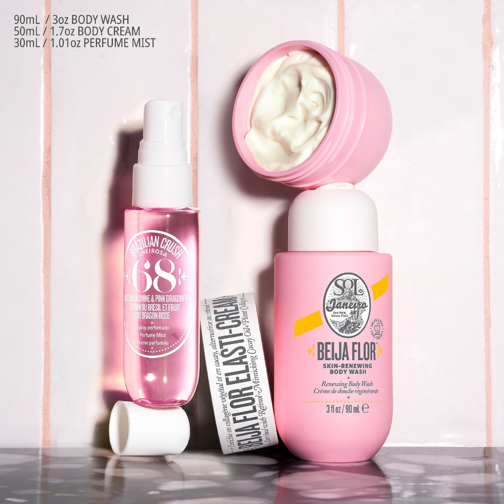 Set dưỡng thể Sol De Janeiro Bum Bum & Beija Flor Jet Set