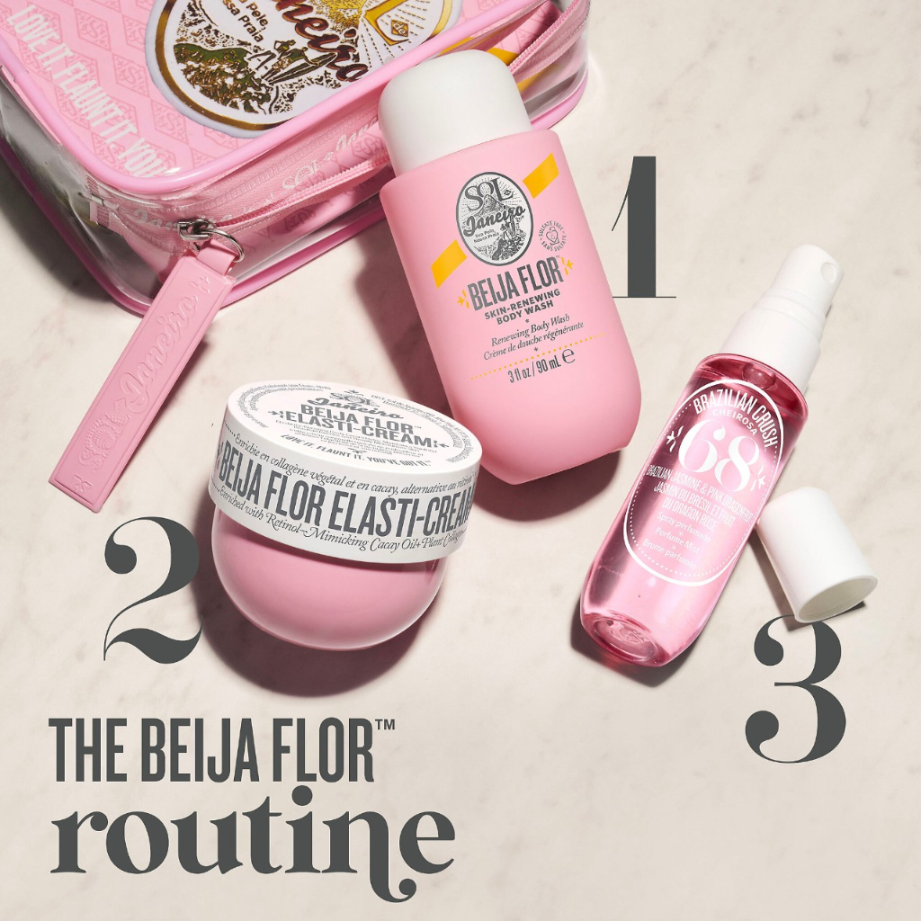 Set dưỡng thể Sol De Janeiro Bum Bum & Beija Flor Jet Set
