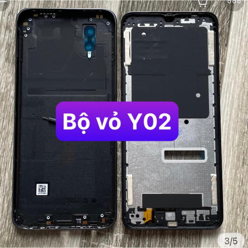 Vỏ bộ và xương máy Vivo Y02S chuyên lắp dựng máy, thay thế khi bị vỡ hỏng