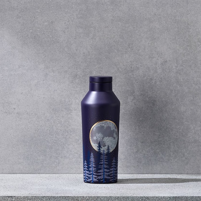 |CHÍNH HÃNG| Bình nước Starbucks 9Oz SS super moon starry night landscape