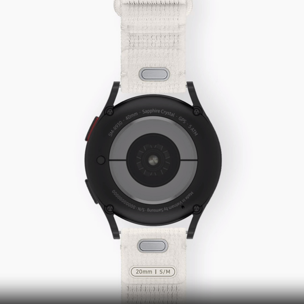 Dây đeo vải siêu nhẹ Galaxy Watch 6,Galaxy Watch 5,Galaxy Watch 4-Hàng chính hãng