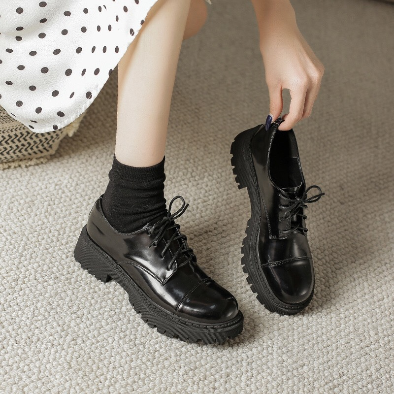Giày Oxford Chất Da Lì Cao Cấp Cổ Thấp Buộc Dây. - Hàng Đẹp 5.0 (M611)