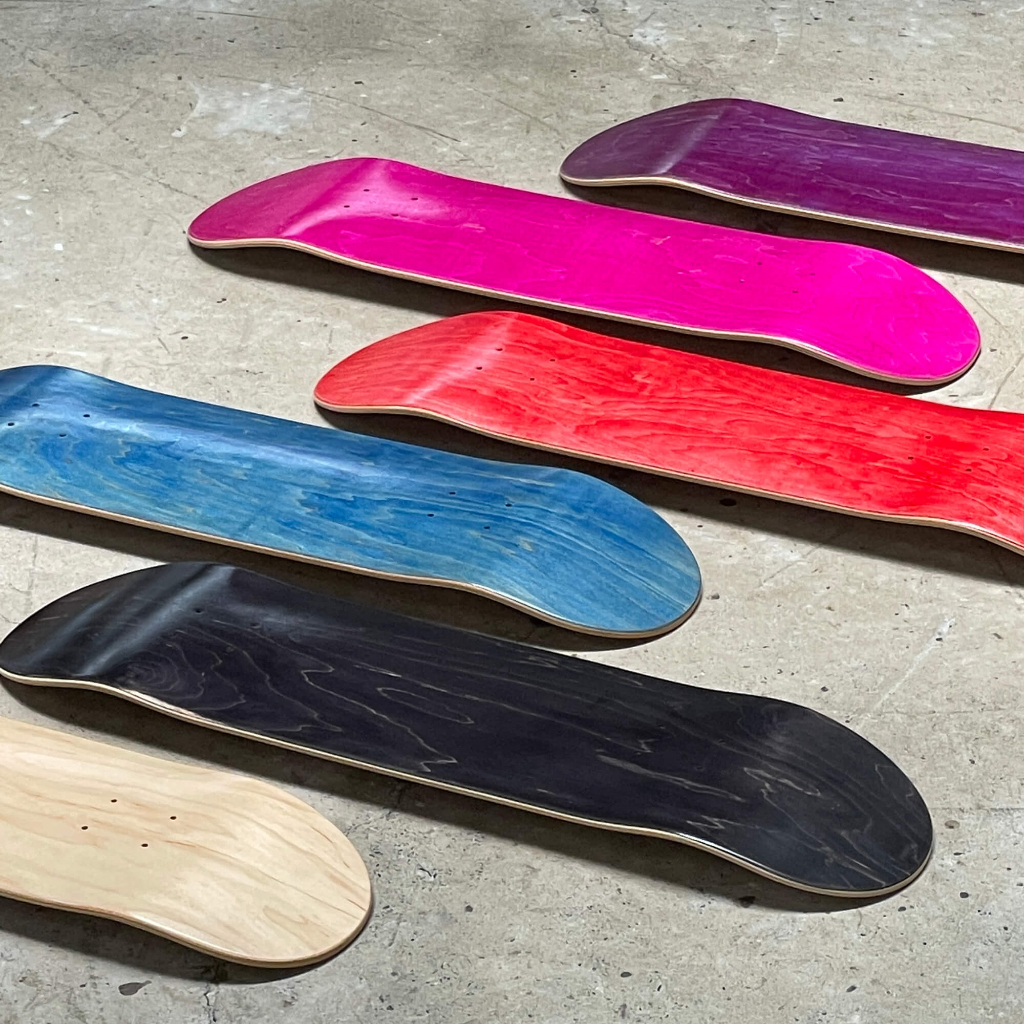 Mặt ván trượt Skateboard không in hình chất lượng cao TẶNG KÈM MẶT NHÁM - SAIGON SKATESHOP BLANK DECK 8.0 / 8.25