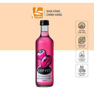 300ml Nước Uống Có Ga Chứa Nước Ép Dâu Esprit