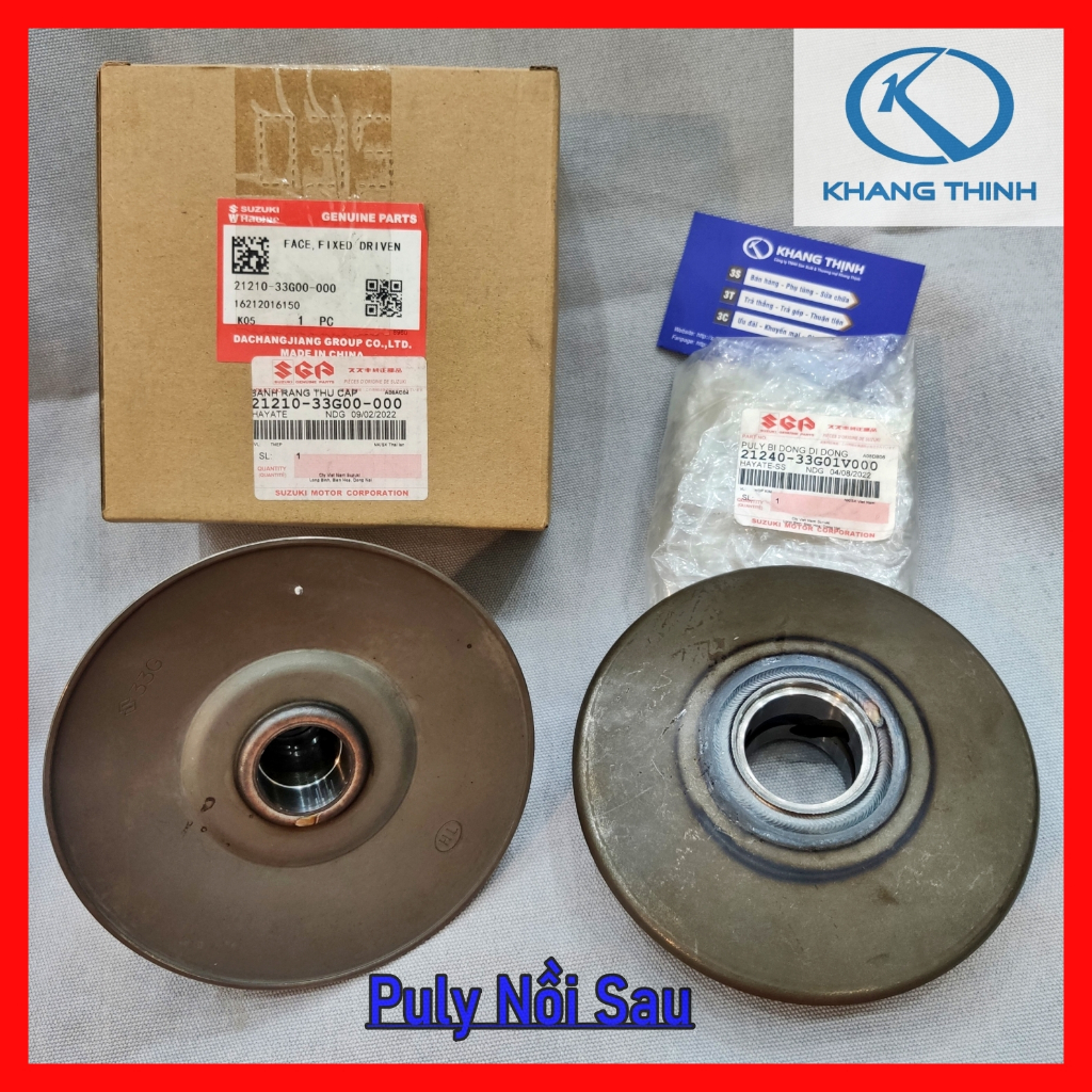 Puly Nồi Sau Suzuki Hayate . Impulse   Mã số 4 - Hàng Chính Hãng