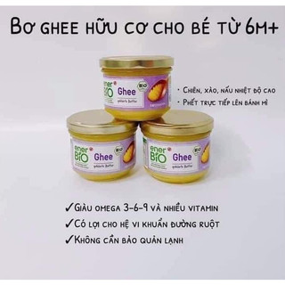 BƠ GHEE HỮU CƠ ĐỨC BƠ NHẠT