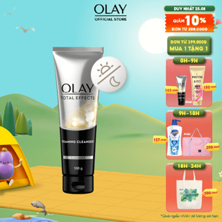 Sữa Rửa Mặt Tạo Bọt Phục Hồi & Ngăn Ngừa 7 Dấu Hiệu Lão Hóa OLAY TOTAL EFFECTS 100G