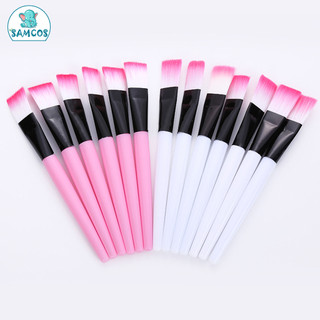 Cọ quét mặt nạ đắp mặt mask cán nhựa hồng trắng Samcos