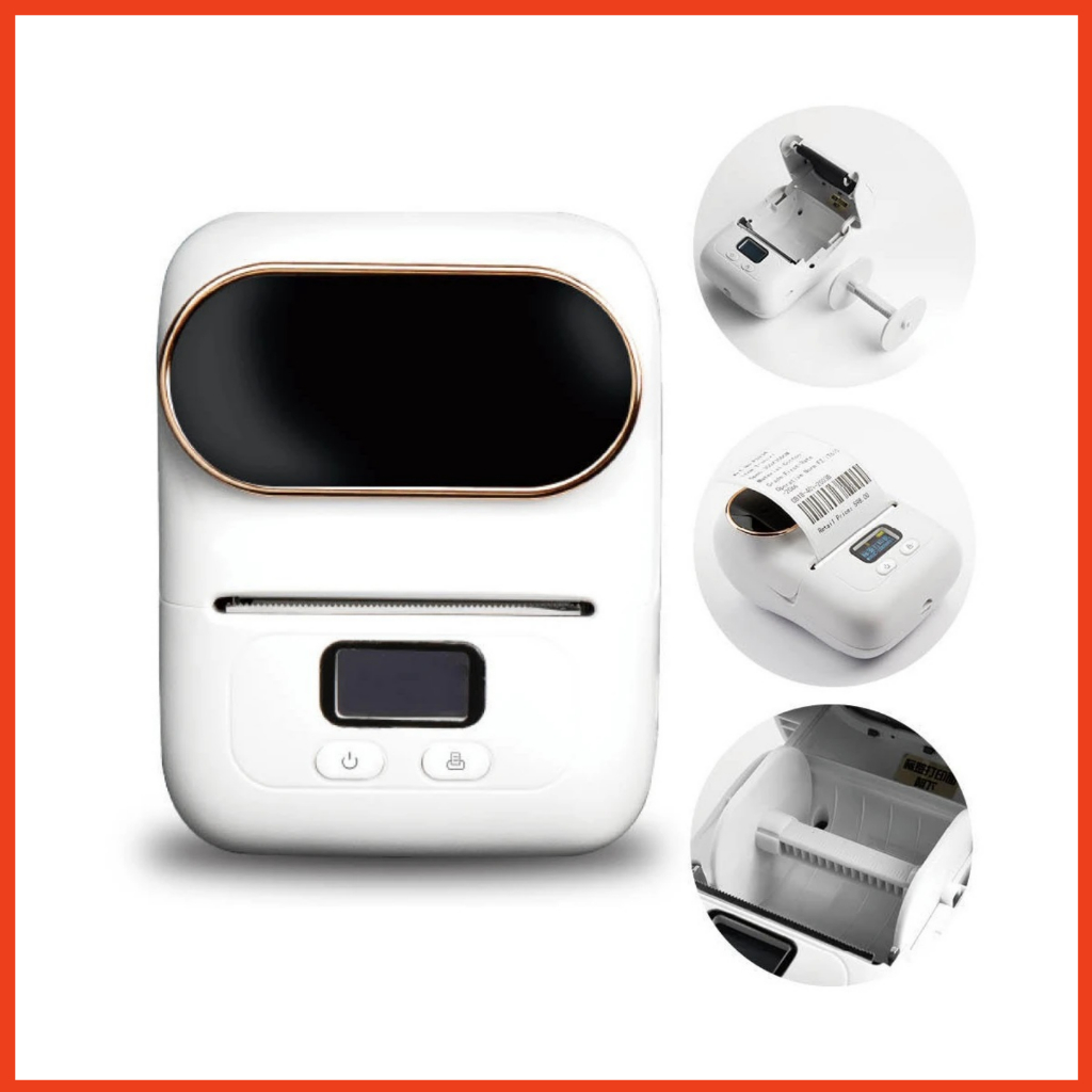 Máy In Nhãn Di Động M110, Bluetooth, In Qua App