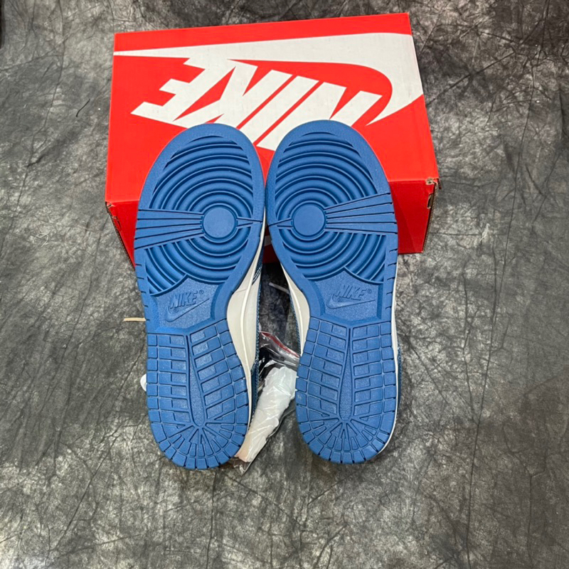 Giày Nike SB Dunk Sashiko Industrial Blue - sb Demin