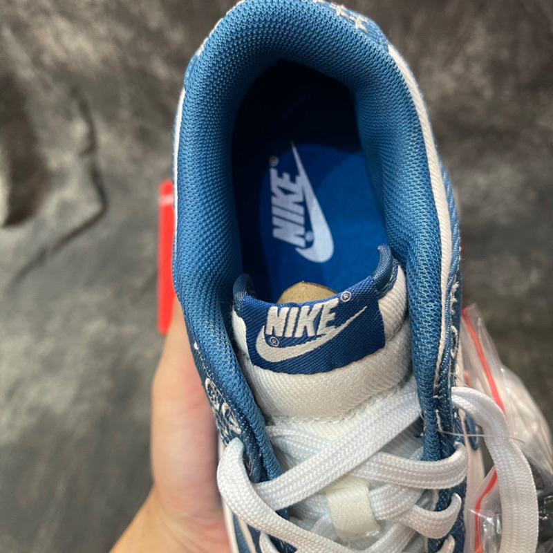 Giày Nike SB Dunk Sashiko Industrial Blue - sb Demin