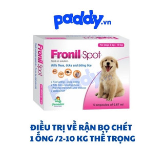 Nhỏ Gáy Ve Rận Cho Chó Fronil Spot
