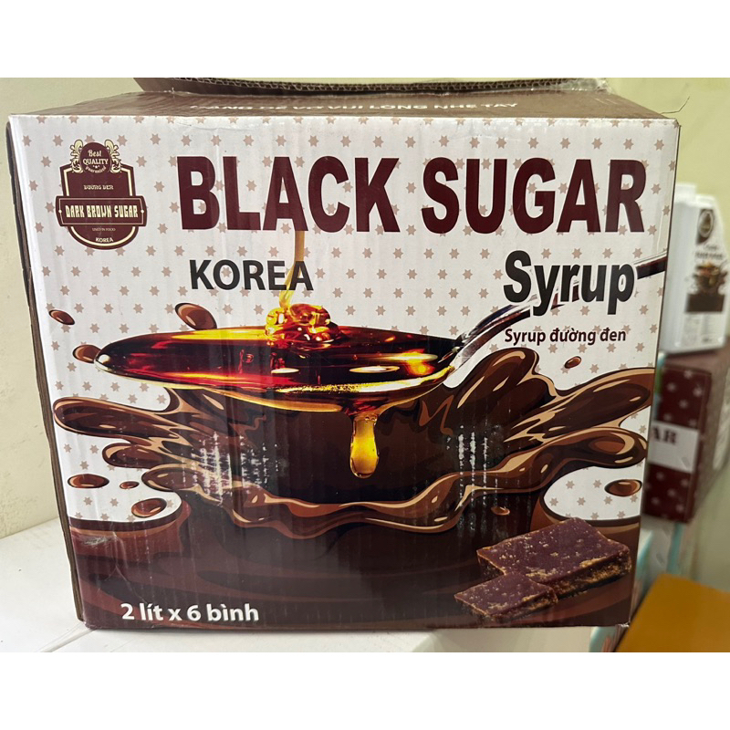 Đường đen syrup