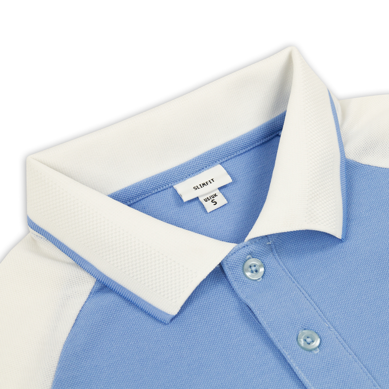 POLO BASICPLUS vải TC co giãn, bền màu, chất vải dày dặn A02-124