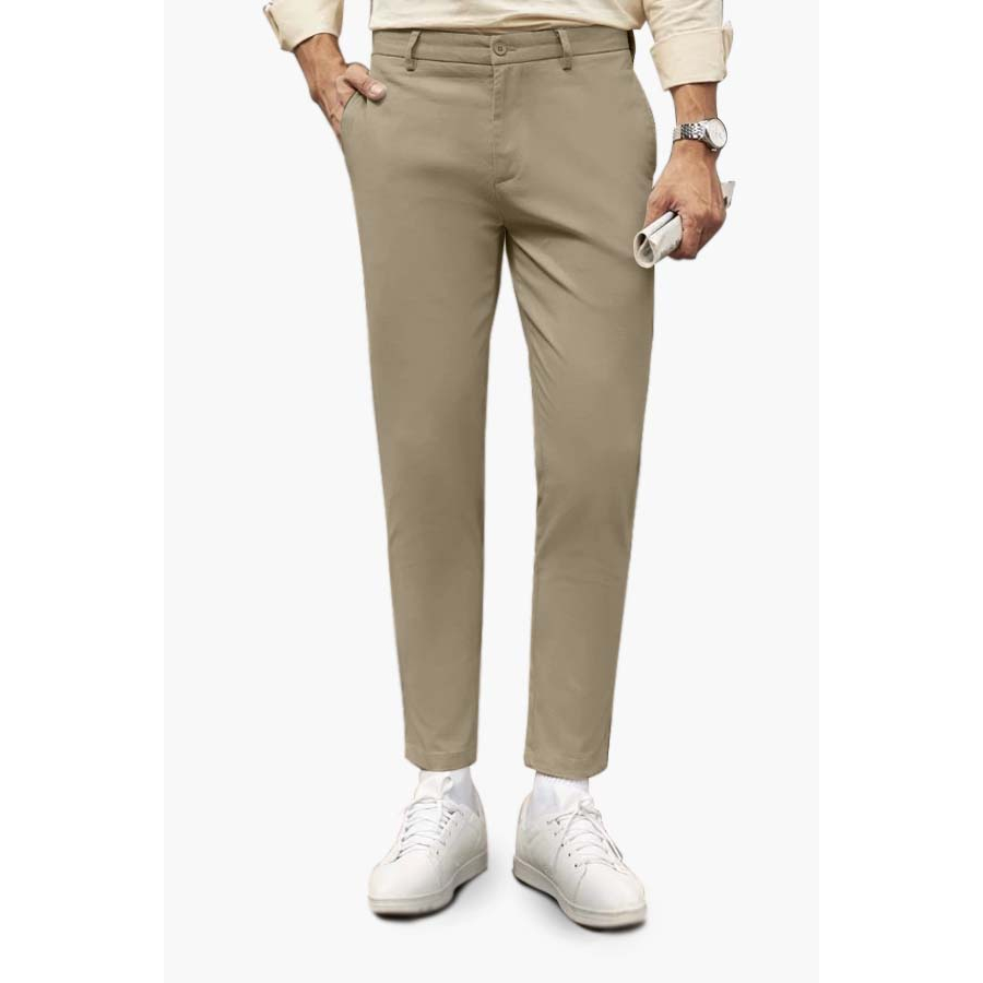 QUẦN KAKI BASICPLUS 98% COTTON SIÊU dày dặn, sang trọng Q06-001