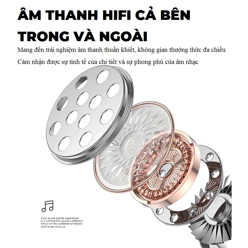 Tai nghe Bluetooth AlP2 Không Dây Pin Trâu 6h Full Chức Năng Dùng Cho Mọi Điện Thoại Bảo hành 12T -TECHMALL