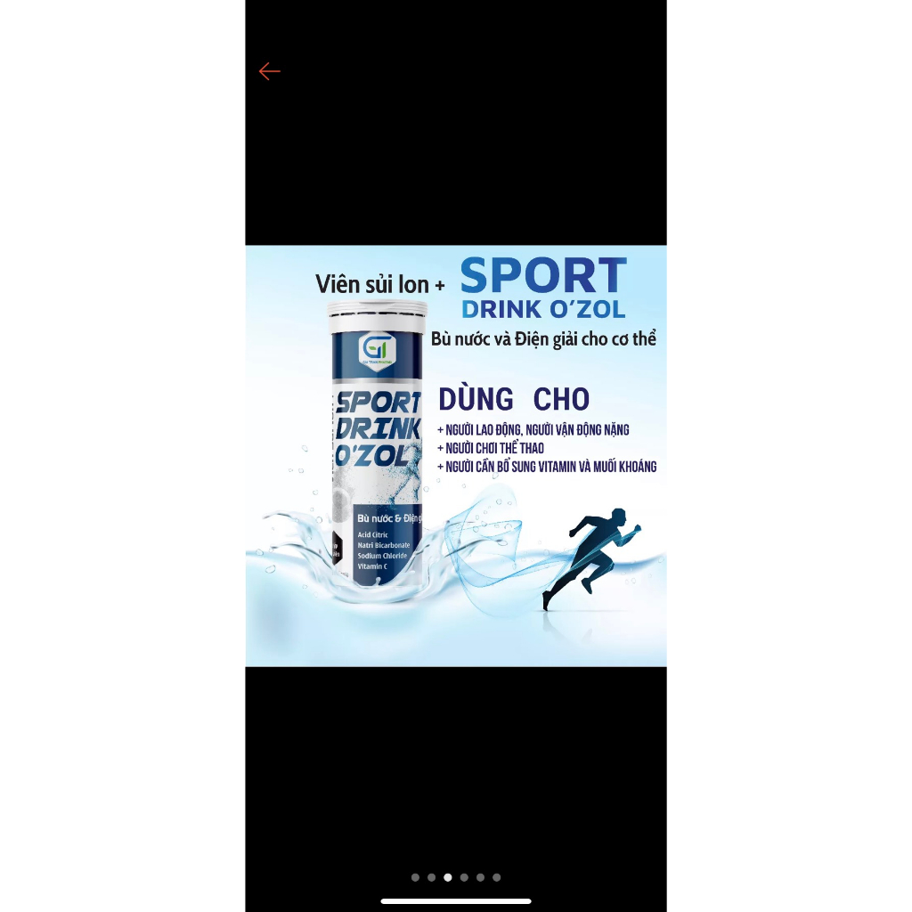 Viên Sủi SPORT DRINK 3