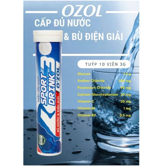 Viên Sủi SPORT DRINK 3
