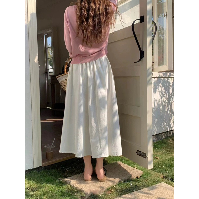 KAYY. Chân váy kaki dài _ cvdkc