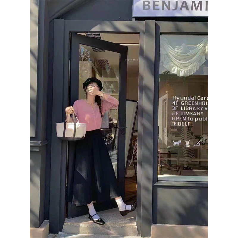 KAYY. Chân váy kaki dài _ cvdkc