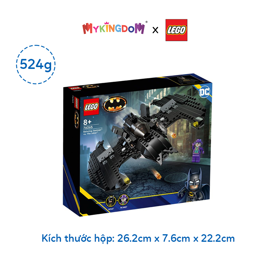 Đồ Chơi Đồ Chơi Lắp Ráp Phi Cơ Người Dơi Đối Đầu Joker Lego Superheroes 76265 LEGO SUPERHEROES 76265