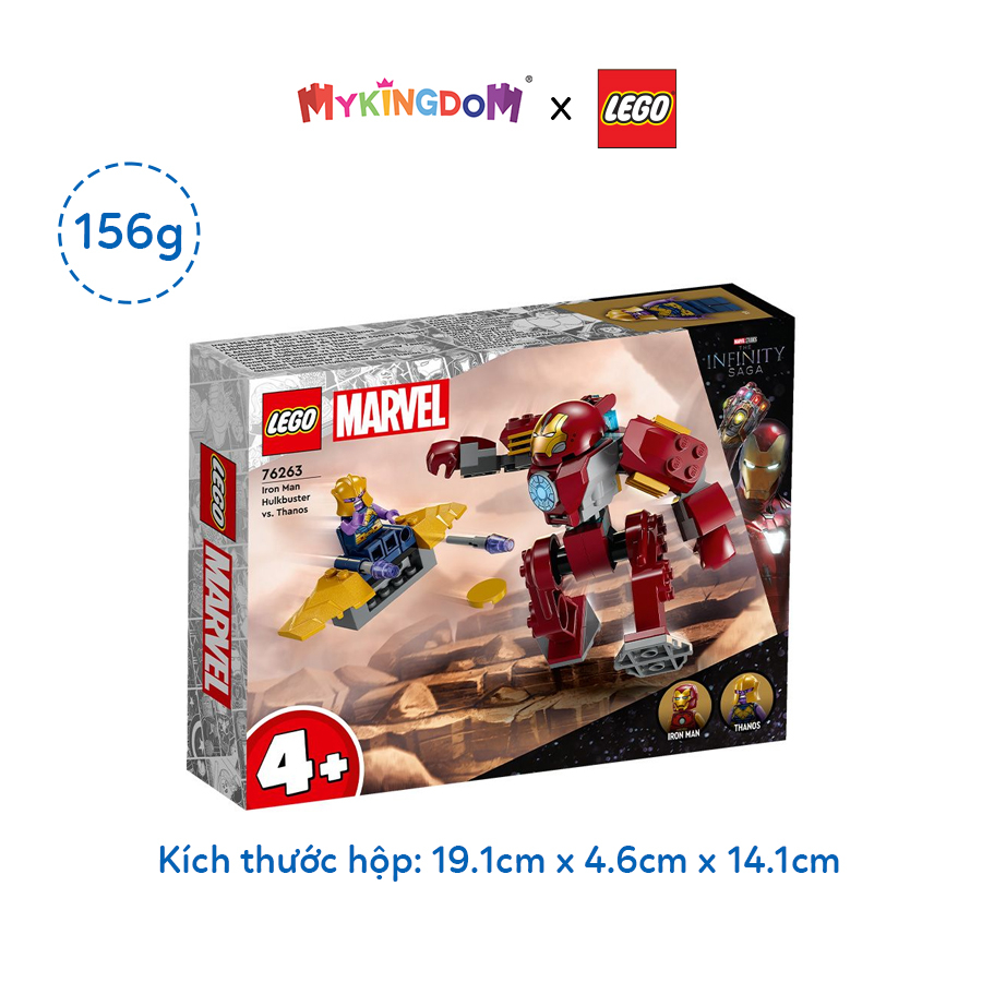 Đồ Chơi Lắp Ráp Hulkbuster Đối Đầu Thanos LEGO STAR WARS 76263