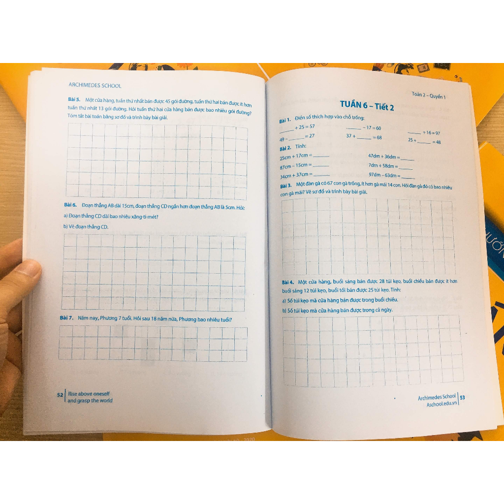 Archimedes Toán lớp 2