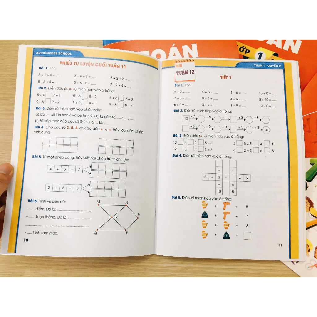 Archimedes Toán lớp 1