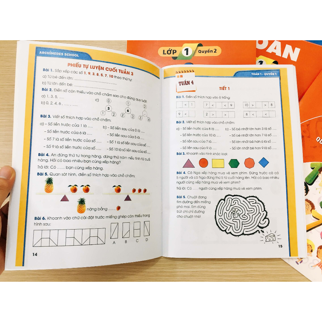 Archimedes Toán lớp 1