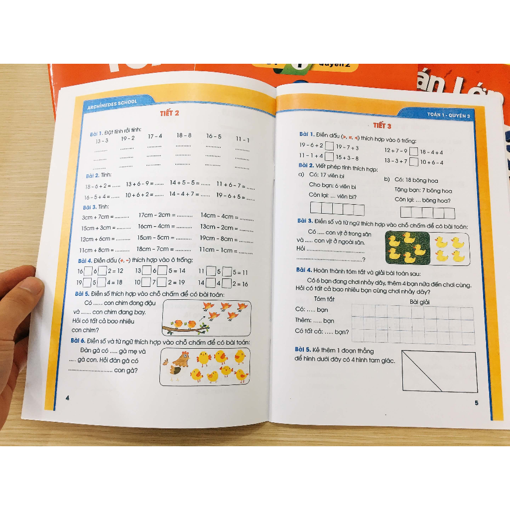 Archimedes Toán lớp 1