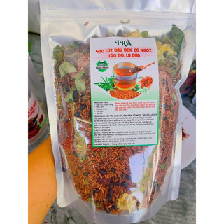 Trà gạo lứt hoa cúc cỏ ngọt