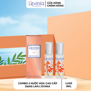 Combo 2 Nước Hoa Cao Cấp Dạng Lăn L'evinia Hương Luxe 9ml