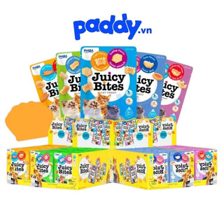 Snack cho mèo viên hải sản mềm juicy bites