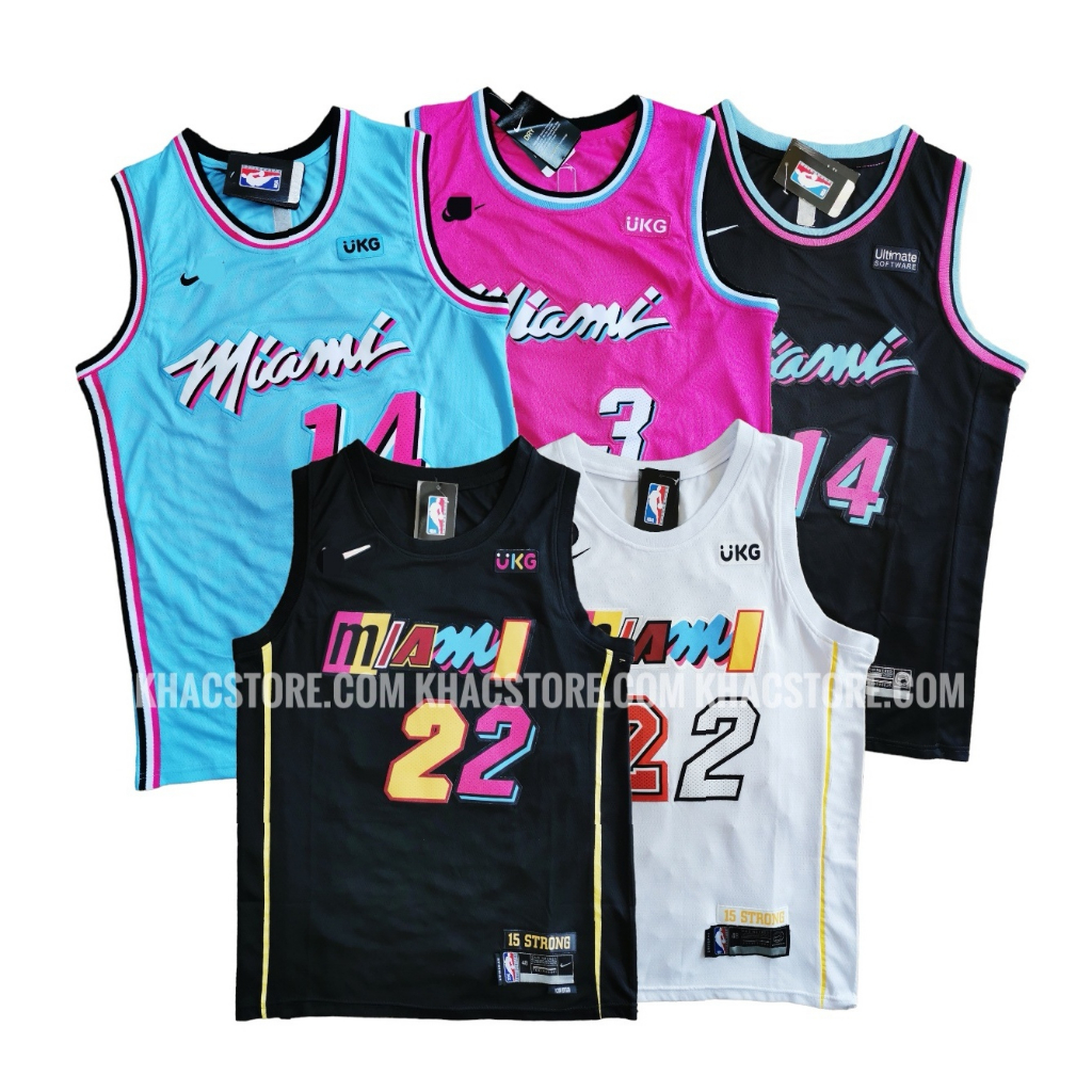 Áo bóng rổ NBA Miami heat Áo ba lỗ nam nữ unisex streetwear oversize bigsize hiphop kpop gym hotboy hotgirl