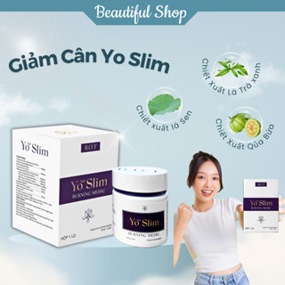Giảm Cân Yo Slim Chính Hãng B.O.T Giúp Giảm Cân An Toàn Hiệu Qủa giảm 2-3 Kg Sau 15 Ngày dùng