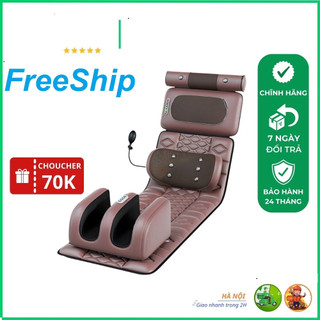 Nệm Massage Toàn Thân, Đệm mát xa toàn thân Tặng: đệm massage chân, mát xa rung, làm ấm, dụng cụ phục hồi sức khỏe