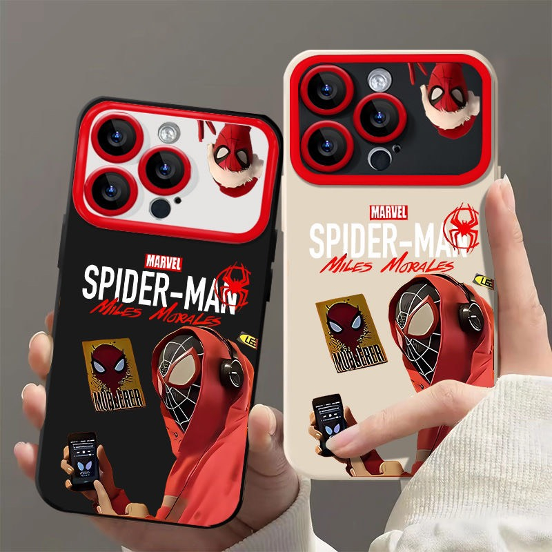 Ốp lưng iphone khung camera Spider Man 6/6s/7/8/8plus/x/xs/11/12/13/14/pro/max/plus/promax - SALE HOT U5-1