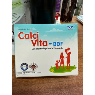 Calci vita bdf-canxi hữu cơ ống 10ml