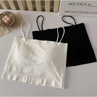 Áo Bra croptop lửng form dưới 60kg, áo lá có đệm mặc áo dài -Trang25Kids _Bra002